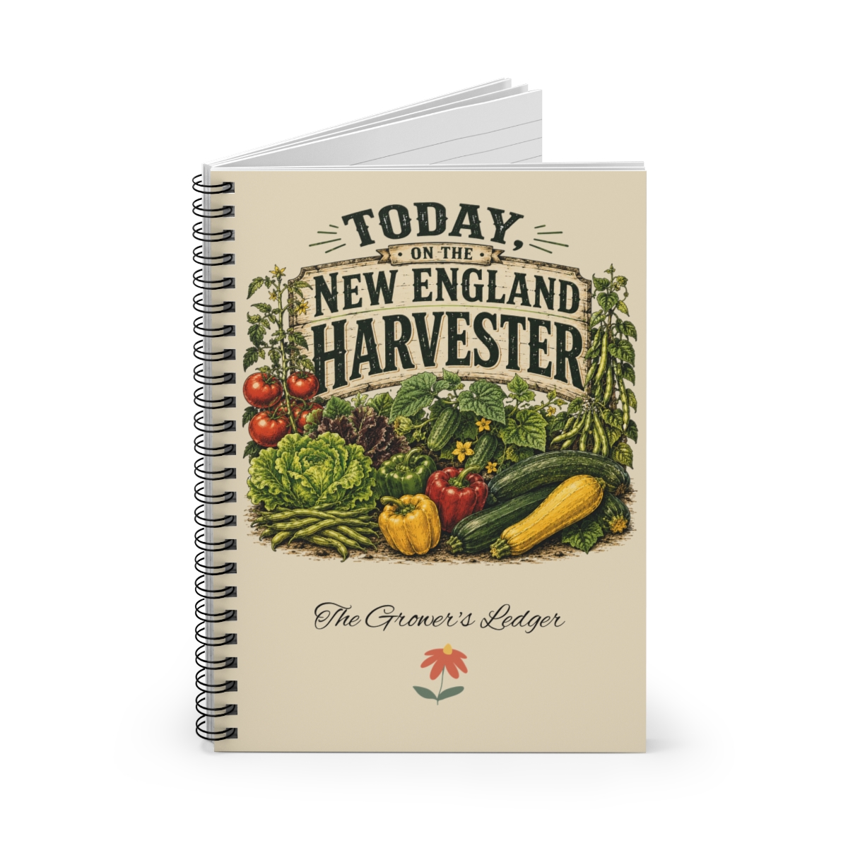 The Grower's Ledger garden journal notebook
